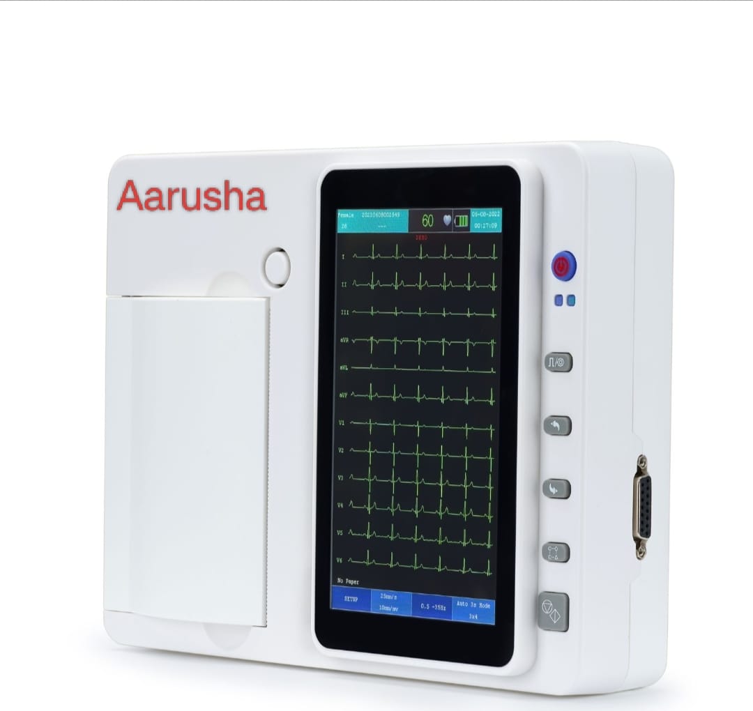 12 Channel ECG Machine