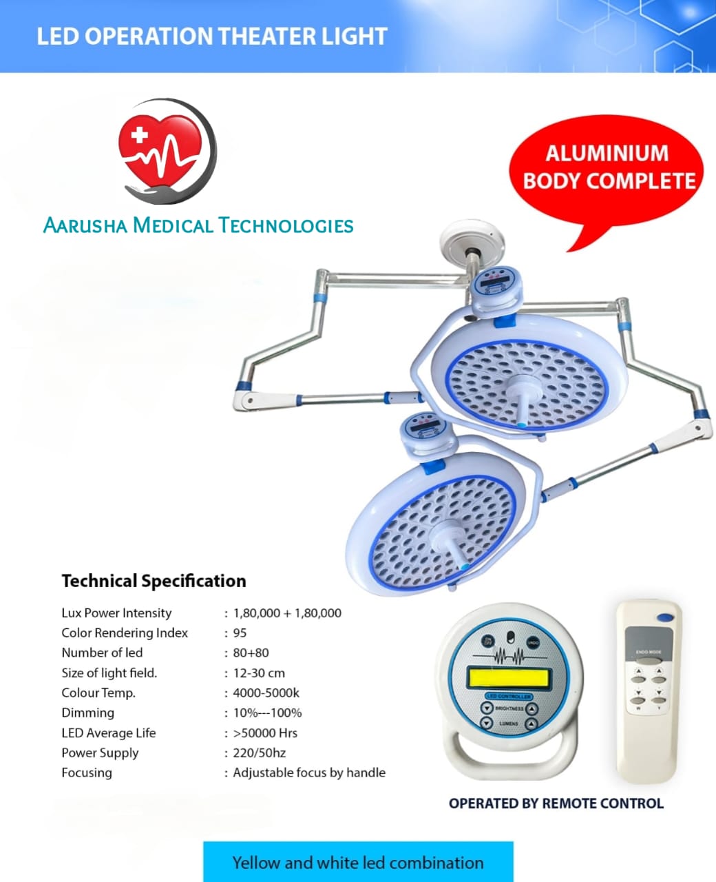 Double Doom LED OT light